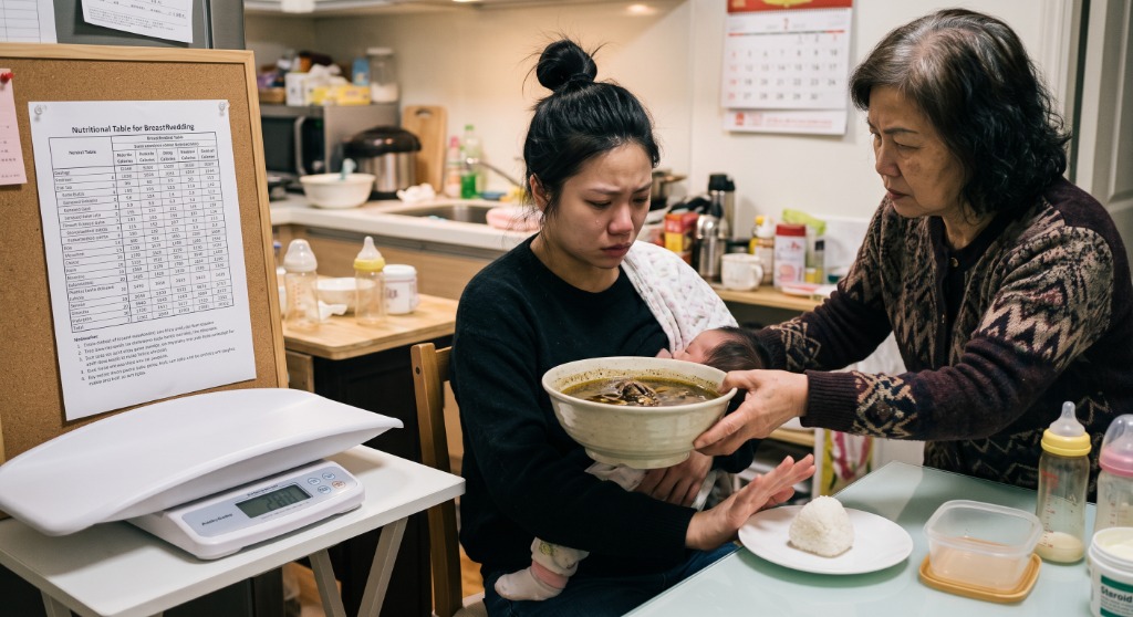 哺乳期面對油膩補湯的焦慮
